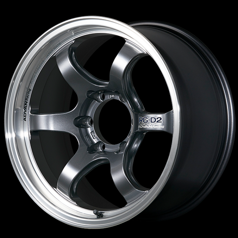 Advan RG-D2 for Truck Machining/Racing Gunmetallic | 17x8" +20mm | 6x139.7mm Wheels