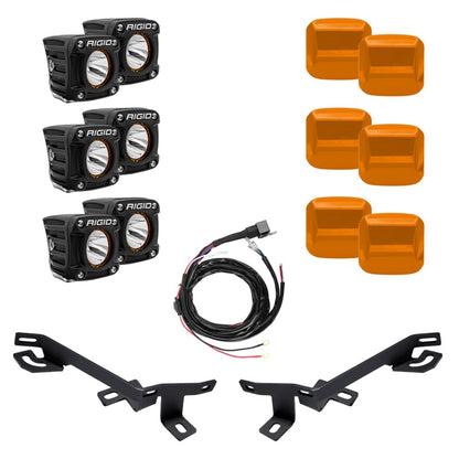 Rigid Can-Am Maveric X3 Revolve Headlight Kit | Can-Am Maveric X3 (17+) (41637)