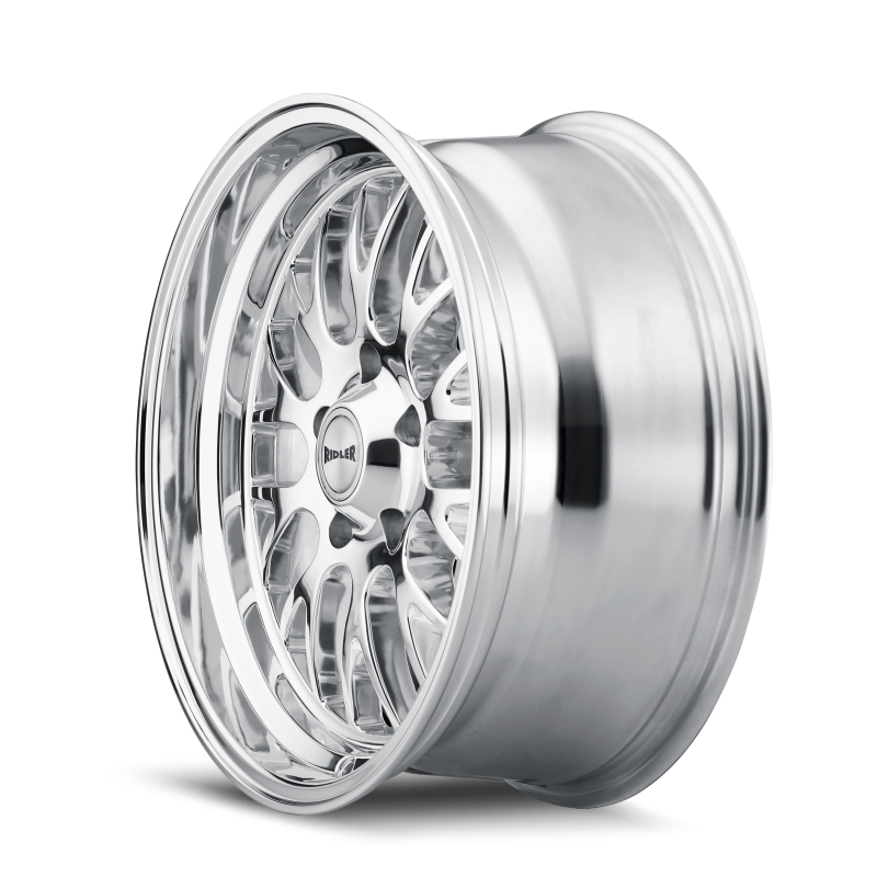 (set of 4) Ridler Wheels 607 Polished | 20x10" +0mm | 5x120.65mm Wheels