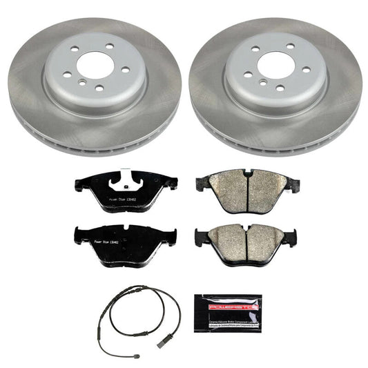 PowerStop Rotor Kit | 2012–2016 BMW ActiveHybrid 5 (SC6020)