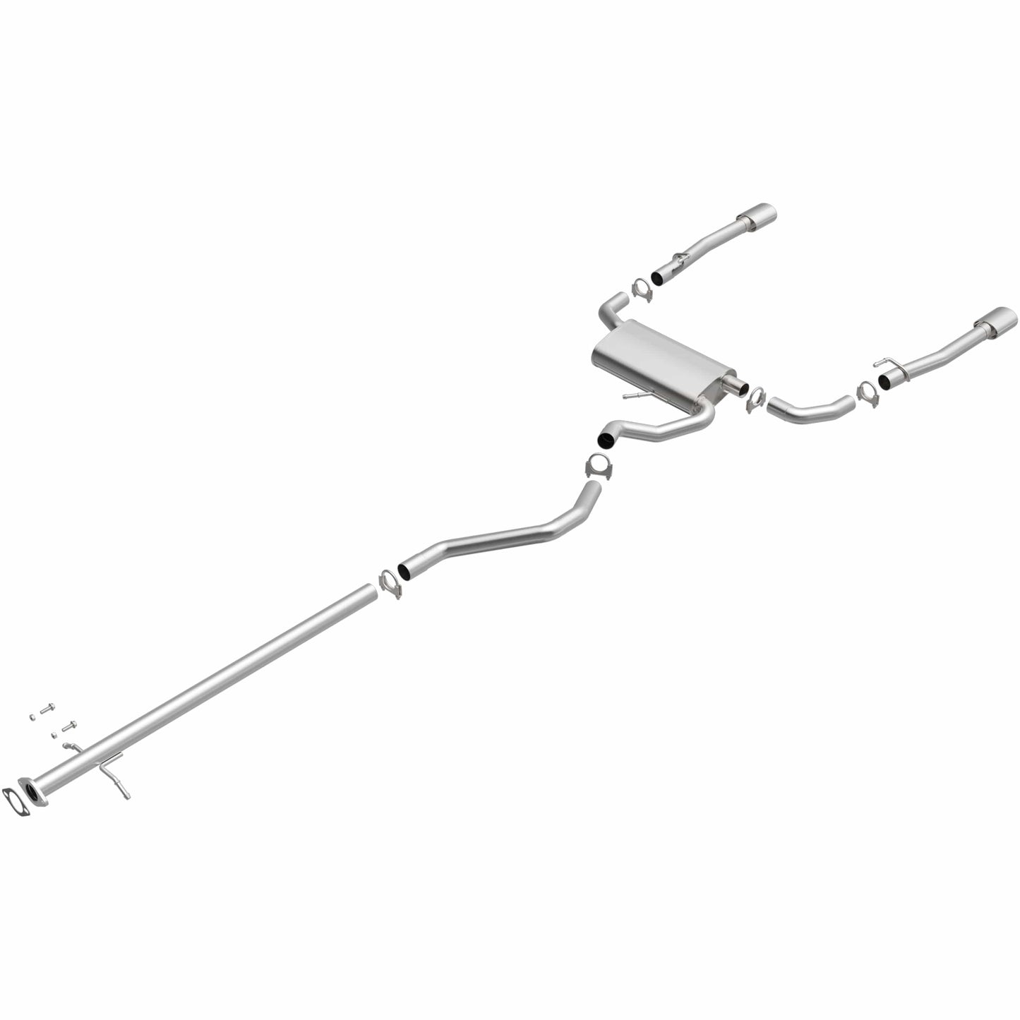 BRExhaust 2013-2016 Dodge Dart Direct-Fit Replacement Exhaust System