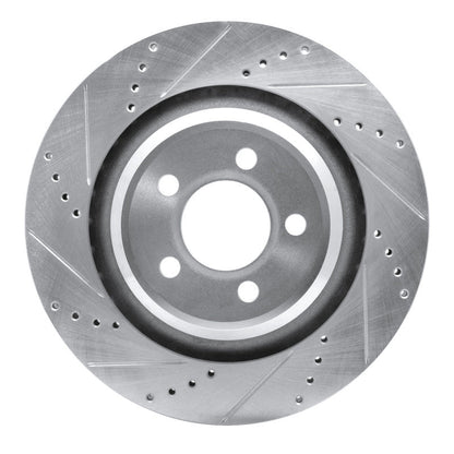 DFC D&S Brake Rotor (REAR LEFT): Chrysler 300 (05-23) - Silver