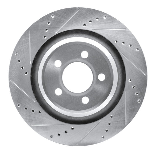 DFC D&S Brake Rotor (REAR LEFT): Chrysler 300 (05-23) - Silver