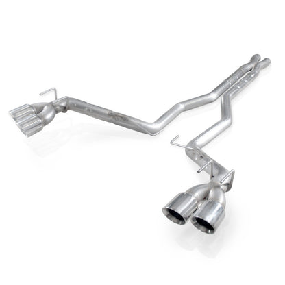 Stainless Works 3in Catback Dual Chambered Exhaust with Resonator Deletes and X-Pipe | Chevrolet ZL1 (12-15) (CA12CBL)