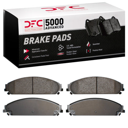 DFC 5000 Ceramic Brake Pads (FRONT): Chrysler 300 (07-23)