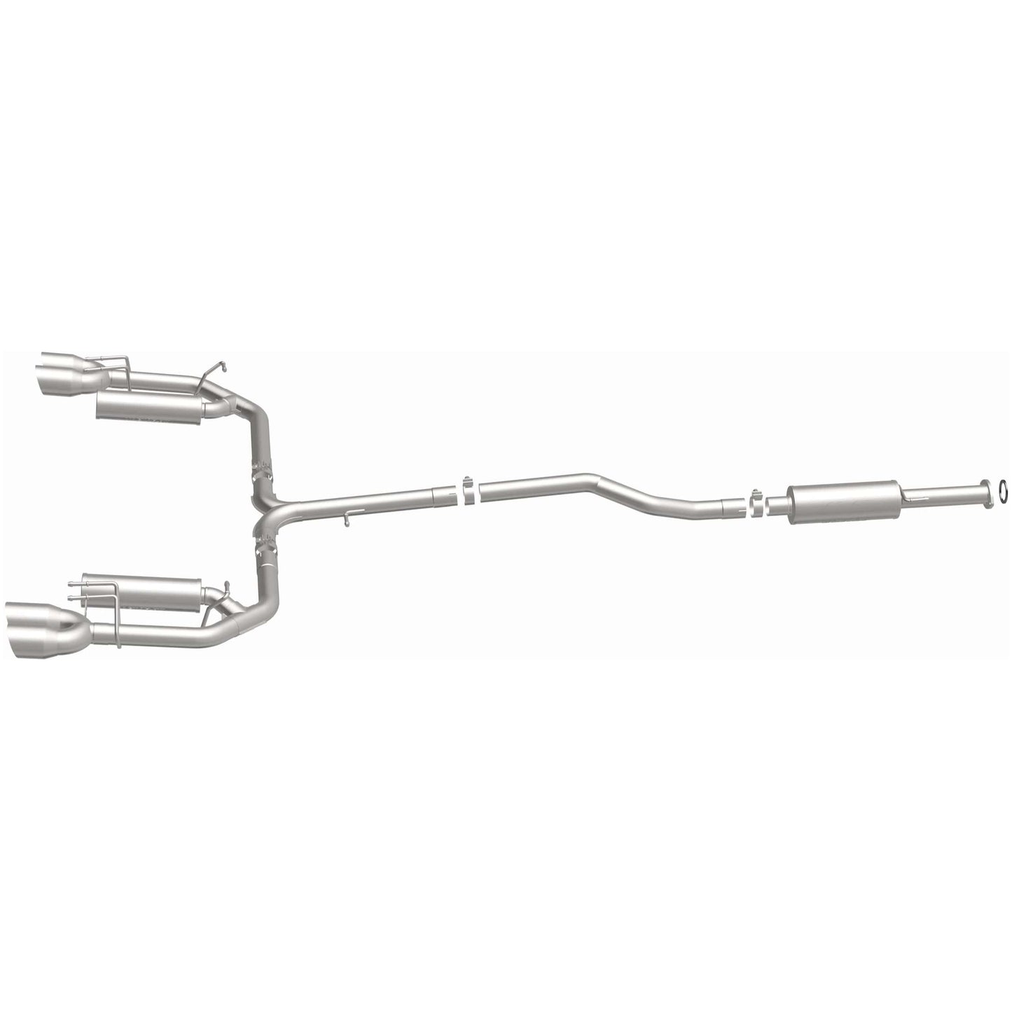 MagnaFlow 2018-2024 Toyota Camry Street Series Cat-Back Performance Exhaust System