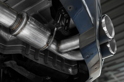 MBRP 3.5in Cat-Back Dual Split Rear Carbon Tips | Nissan GTR (09-23) (S44073CF)