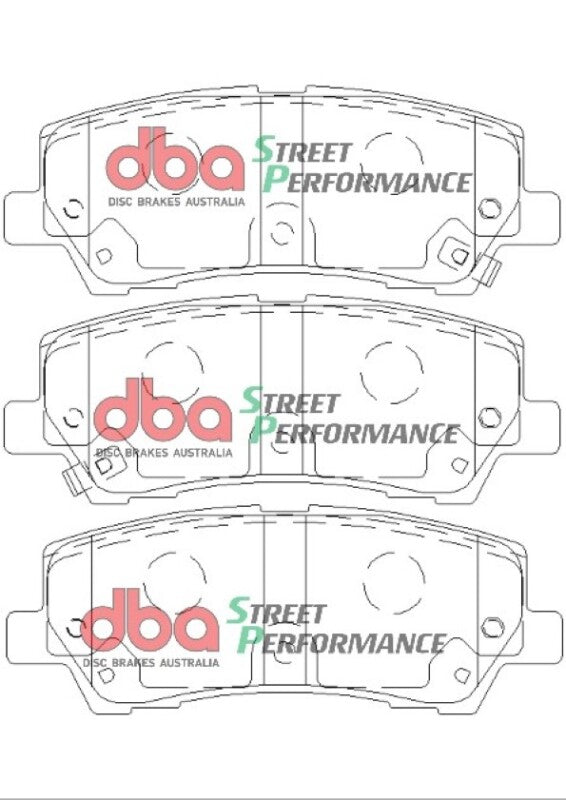 DBA SP Perf Rear Brake Pads | Ford Mustang GT (15-19) (DB9022SP)