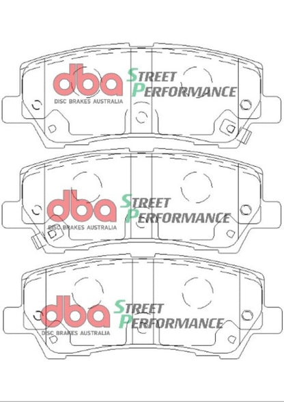DBA SP Perf Rear Brake Pads | Ford Mustang GT (15-19) (DB9022SP)
