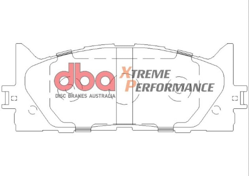 DBA XP Performance Front Brake Pads | Lexus ES350 (07-18) (DB1800XP)