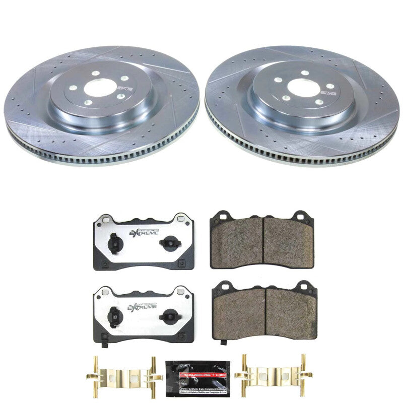 PowerStop 21-24 Ford Mustang Mach-E Front Z26 Street Brake Kit (K9265-26)