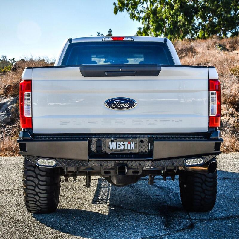 Westin Automotive 58-341125 HDX Bandit Rear Bumper For 2017-2022 Ford Super Duty