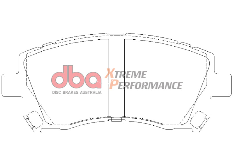 DBA Front Xtreme Performance Brake Pads | Subaru WRX (02-03) / Impreza (98-01) (DB1342XP)