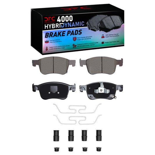 DFC 18-25 Honda Accord/Integra Front HybriDynamic Brake Pads w/HW (4000-2115-01)