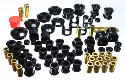 Energy Suspension 7.18106G Hyper-Flex Bushing Kit Black for 89-94 Nissan 240SX