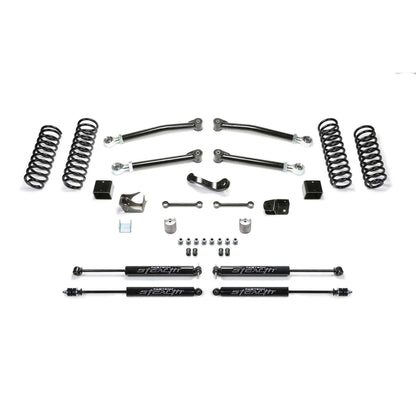 Fabtech 3in Trail w/ Stealth Suspension Kit | Jeep JK 2-Door (07-18) (K4089M)