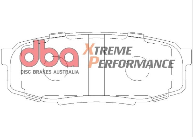DBA XP650 Rear Brake Pads | Toyota Tundra 2015 (DB1857XP)