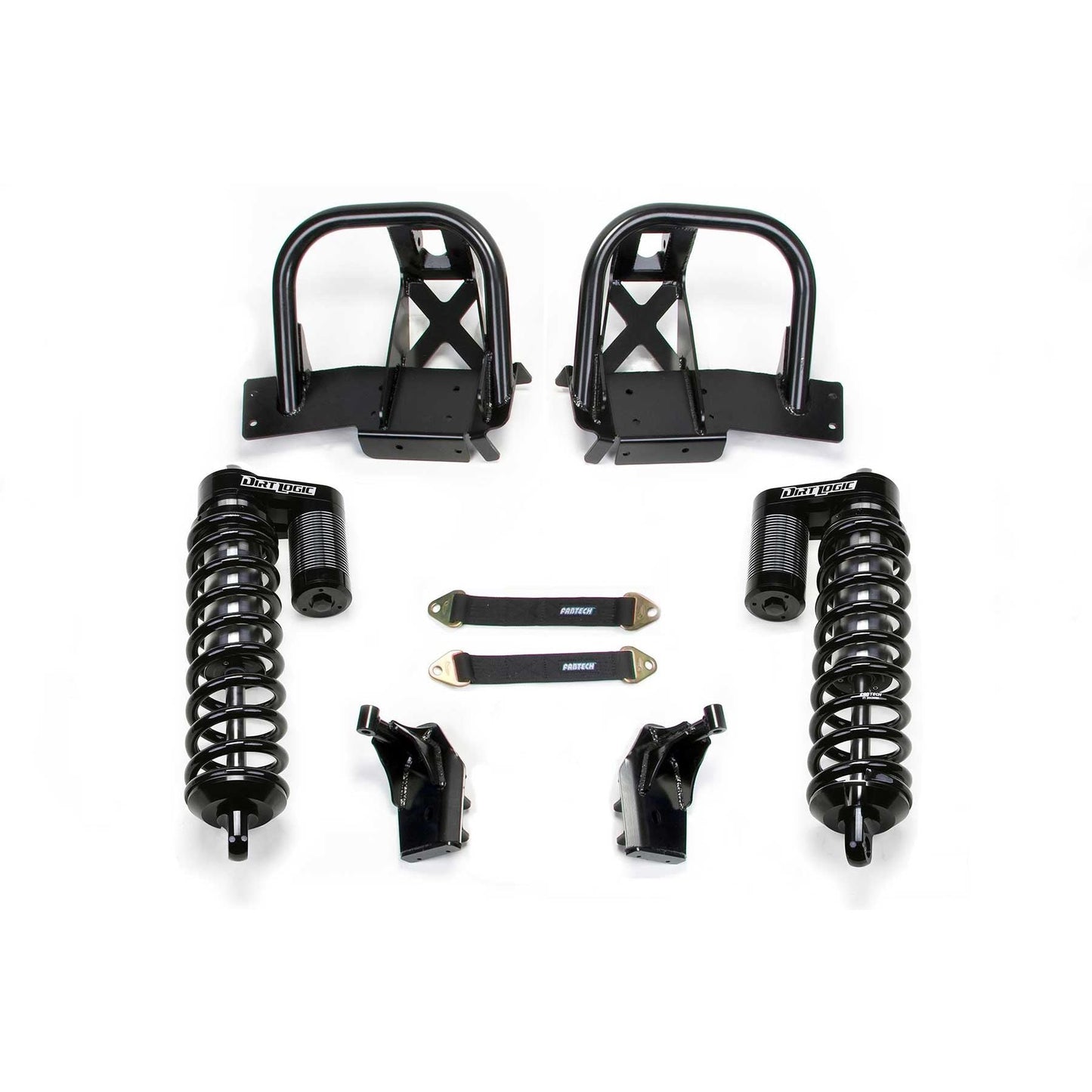 Fabtech 8" C/O Conv Sys DLSS 4.0 C/O & Hoops Only | Ford F250/350 4WD (11-16) (K2136DL)
