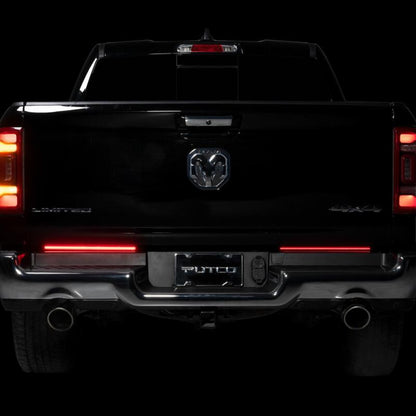 Putco 18in Split Red Light Blade Kit | Jeep Wrangler JK/ RAM 1500/2500 (09-22)