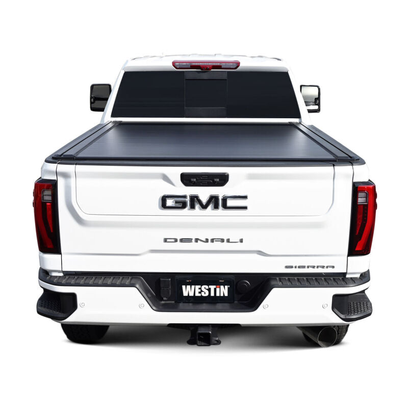 Westin 19-53995 Electric Retractable Tonneau Cover 20+ Silver/Sierra 2500HD 6.5'