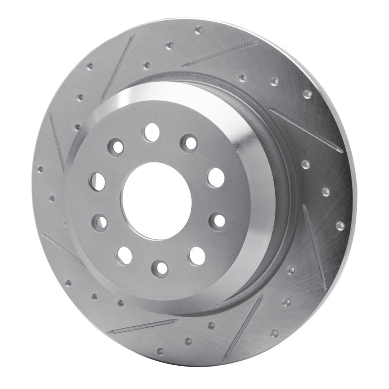 DFC D&S Silver Brake Rotor (REAR LEFT): Jeep Wrangler 2018-25