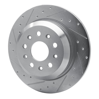 DFC D&S Silver Brake Rotor (REAR LEFT): Jeep Wrangler 2018-25