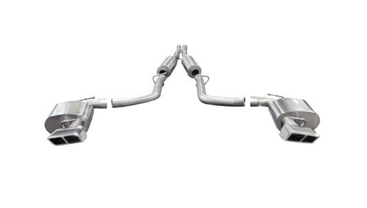 CORSA Xtreme / 2.75 in Cat-Back GTX2 Tips | 2011-2014 Challenger SRT 6.4L Auto (14427)