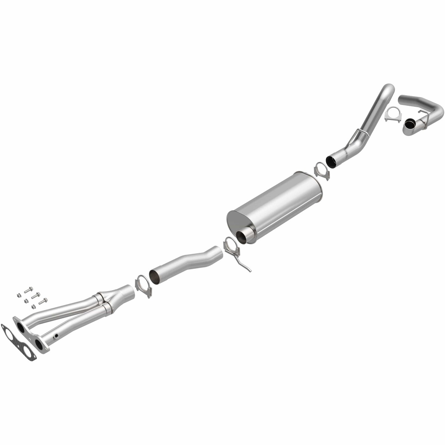 BRExhaust Direct-Fit Replacement Exhaust System 106-0473
