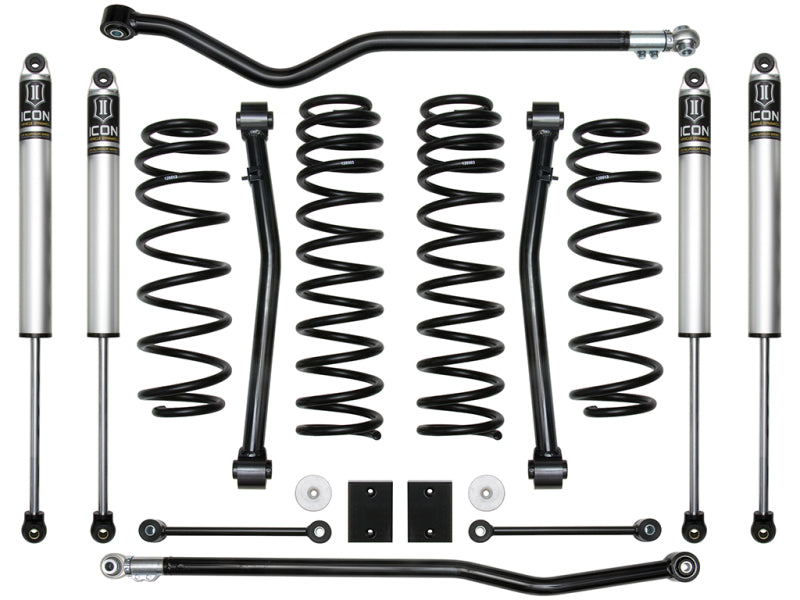 ICON K22013 Stage-3 2.5" Suspension Lift Kit for 18-24 Jeep Wrangler JL