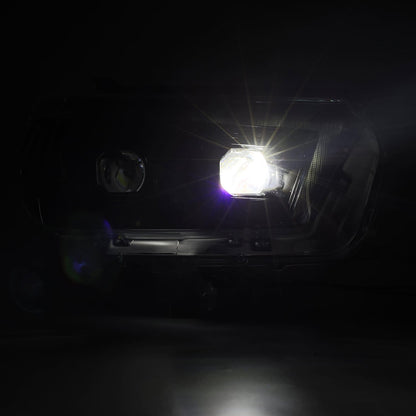 AlphaRex 10-13 Toyota 4Runner LUXX-Series Projector Headlights Alpha-Black