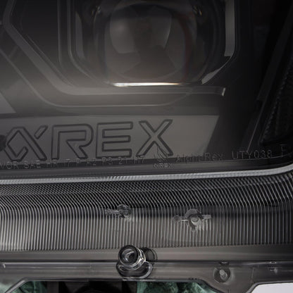 AlphaRex 10-13 Toyota 4Runner LUXX-Series Projector Headlights Alpha-Black