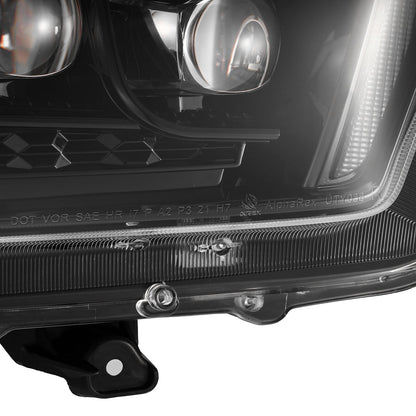 AlphaRex 10-13 Toyota 4Runner NOVA-Series LED Projector Headlights Alpha-Black