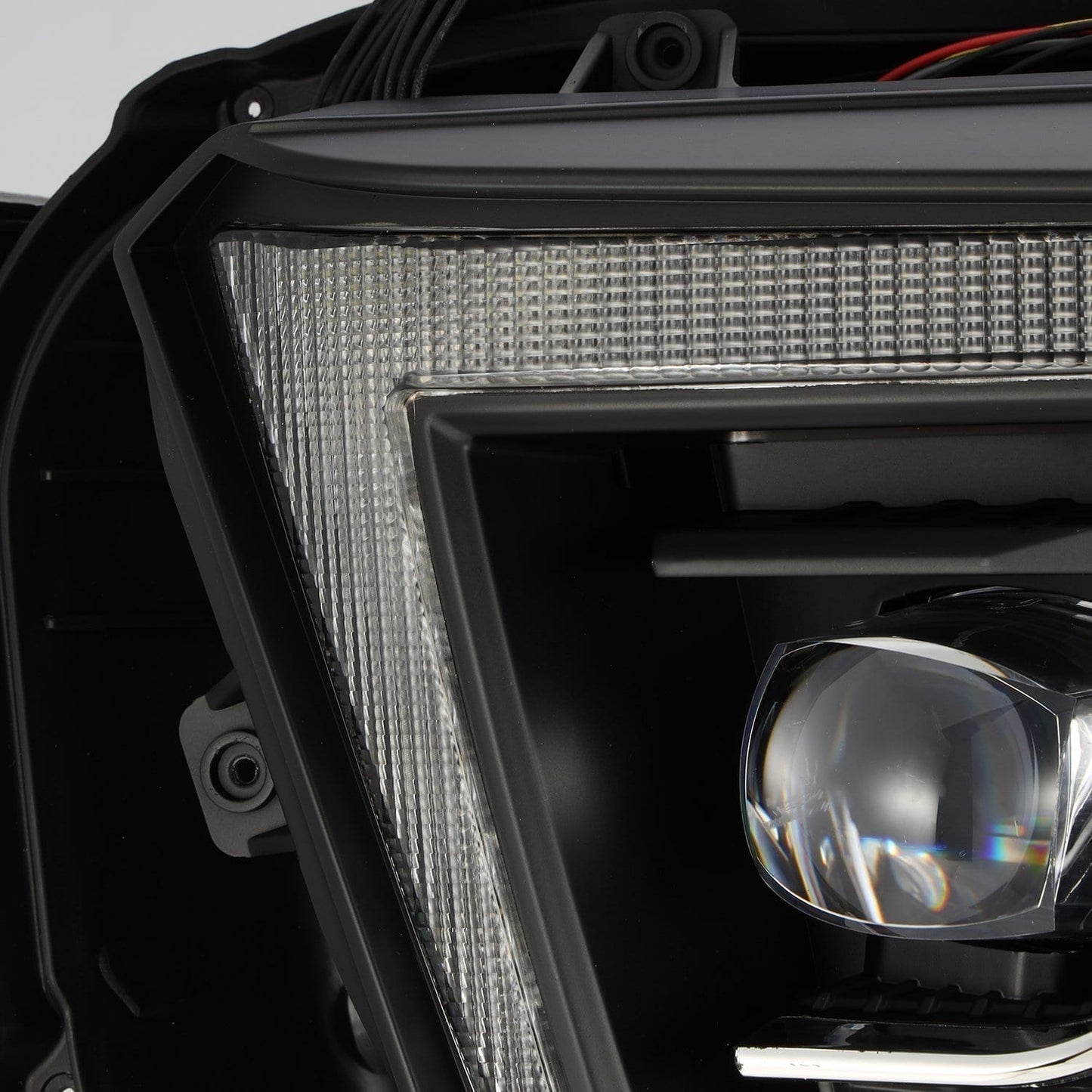 AlphaRex 10-13 Toyota 4Runner NOVA-Series LED Projector Headlights Black