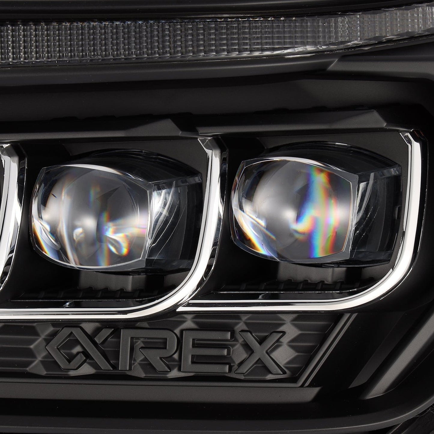 AlphaRex 10-13 Toyota 4Runner NOVA-Series LED Projector Headlights Black