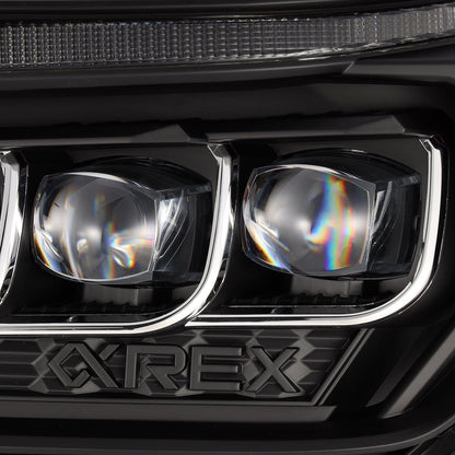 AlphaRex 10-13 Toyota 4Runner NOVA-Series LED Projector Headlights Black