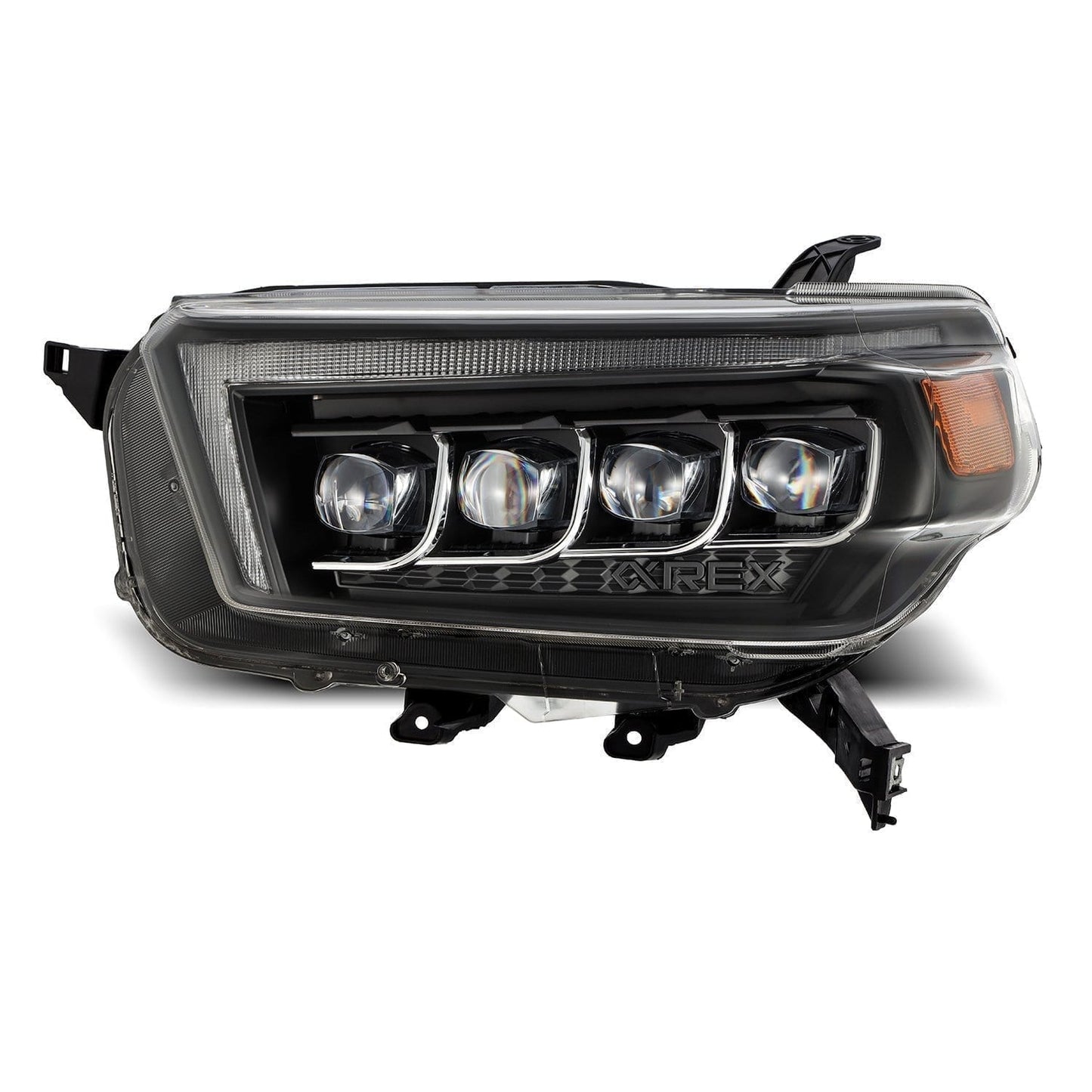 AlphaRex 10-13 Toyota 4Runner NOVA-Series LED Projector Headlights Black