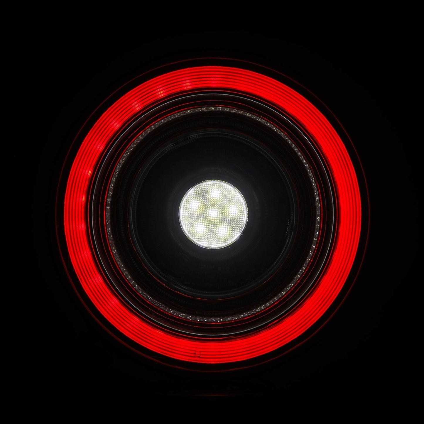 AlphaRex 10-15 Ferrari 458 NOVA-Series Prismatic LED Tail Lights Red Clear