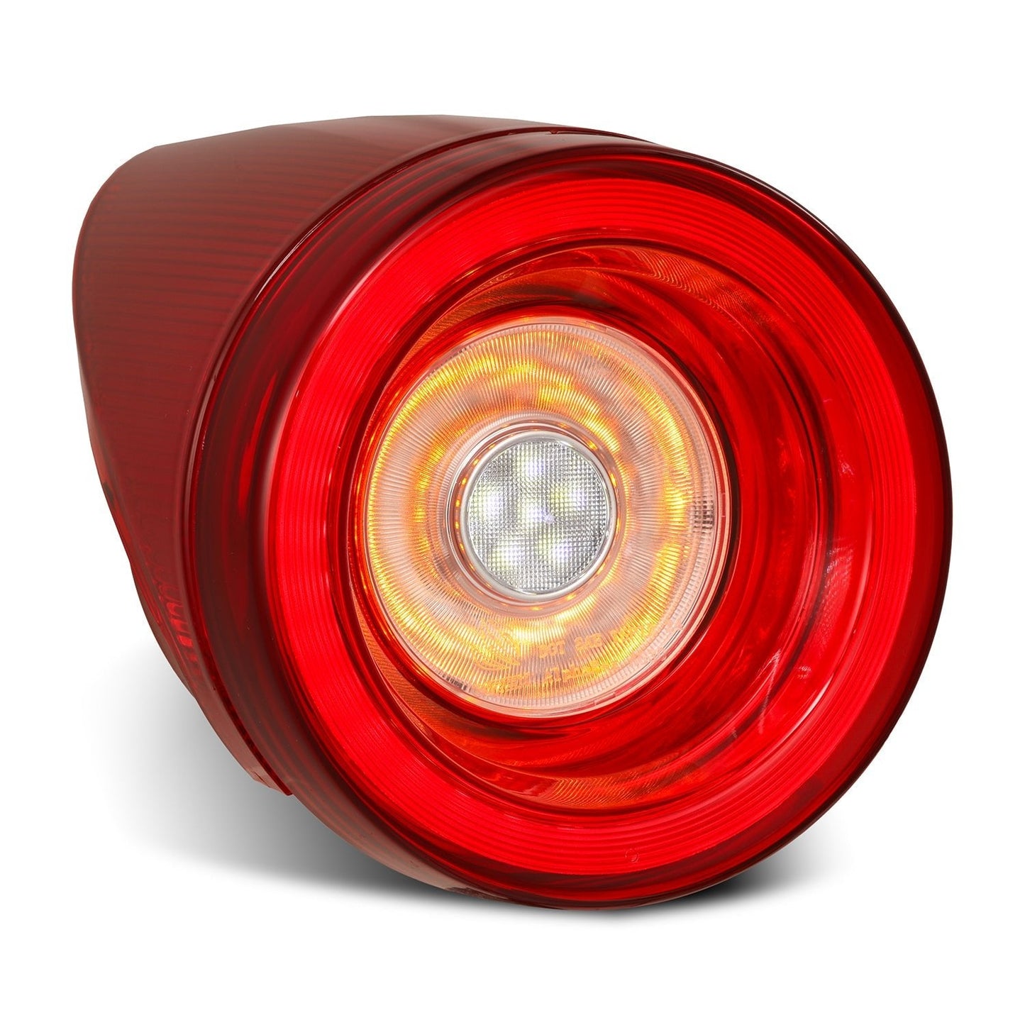 AlphaRex 10-15 Ferrari 458 NOVA-Series Prismatic LED Tail Lights Red Clear