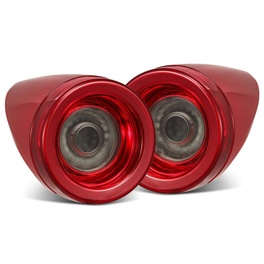AlphaRex 10-15 Ferrari 458 NOVA-Series Prismatic LED Tail Lights Red Smoke