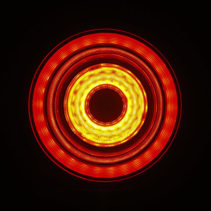 AlphaRex 10-15 Ferrari 458 NOVA-Series Prismatic LED Tail Lights Red Smoke