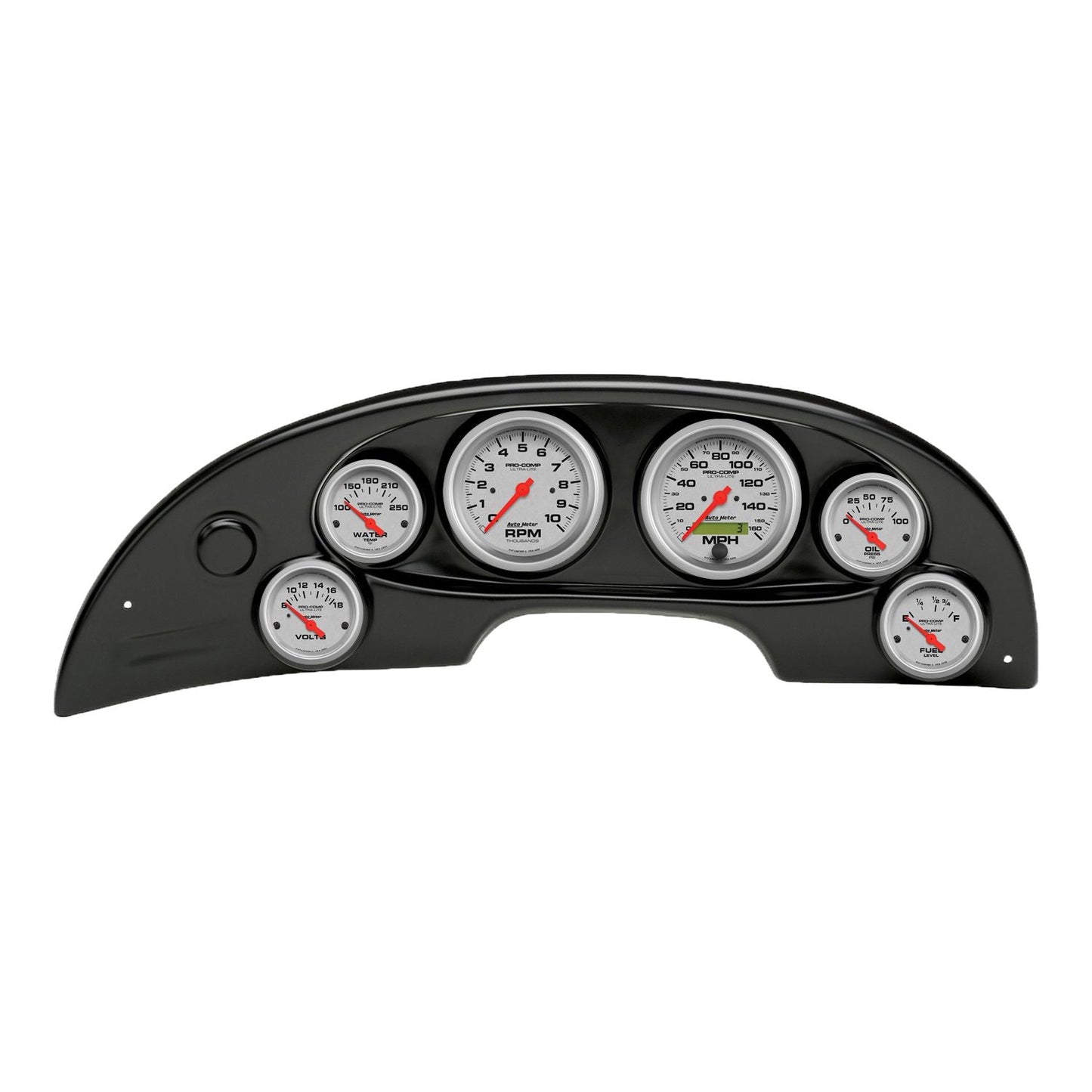AutoMeter Ultra-Lite Direct Fit Dash Kit 94-04 Ford Mustang (2 x 3-3/8in. / 4 x 2-1/16in.) (10008-13)