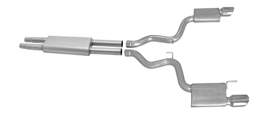 Gibson 2.5in Dual Exhaust | Ford Mustang V6 3.7L (15-17) (619015)