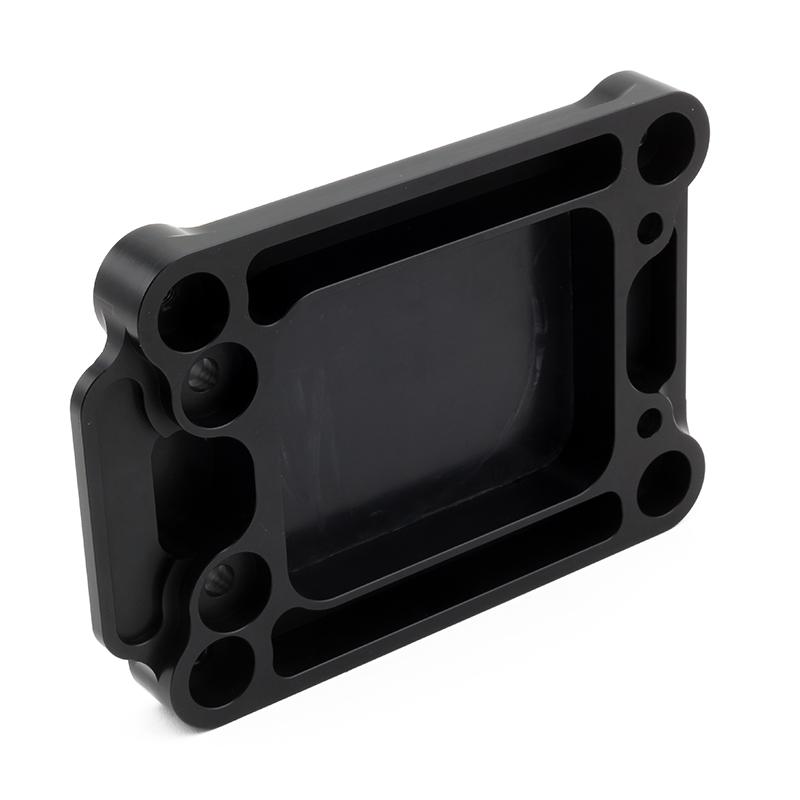 Hybrid Racing DC5 Shifter Mounting Plate: Acura Integra (89-01) / Civic (88-00) / Del Sol (88-00)