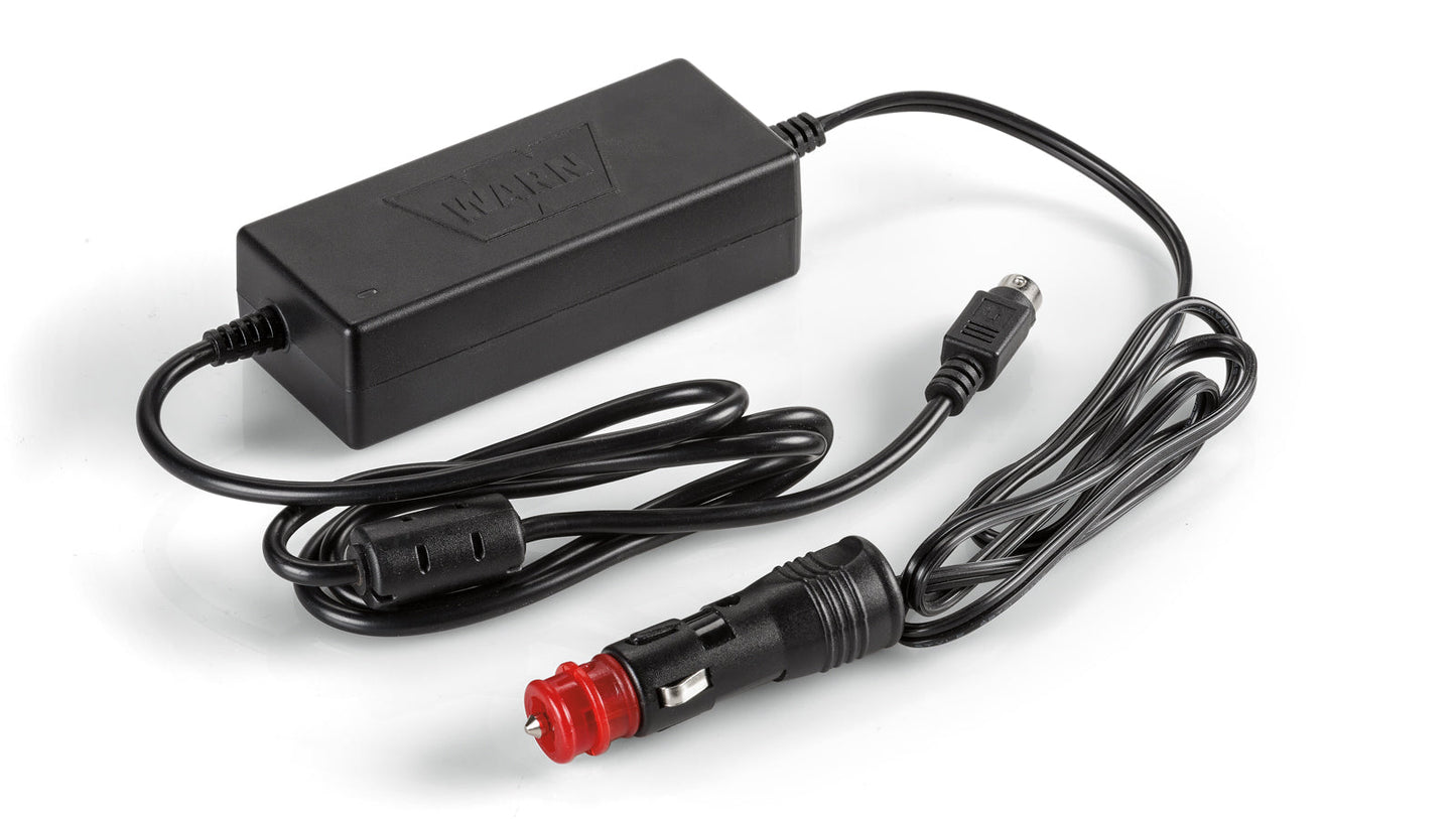 WARN 100863 Car Charger For Pullzall Hand Held Winch Hoist 24 Volt DC Cordless