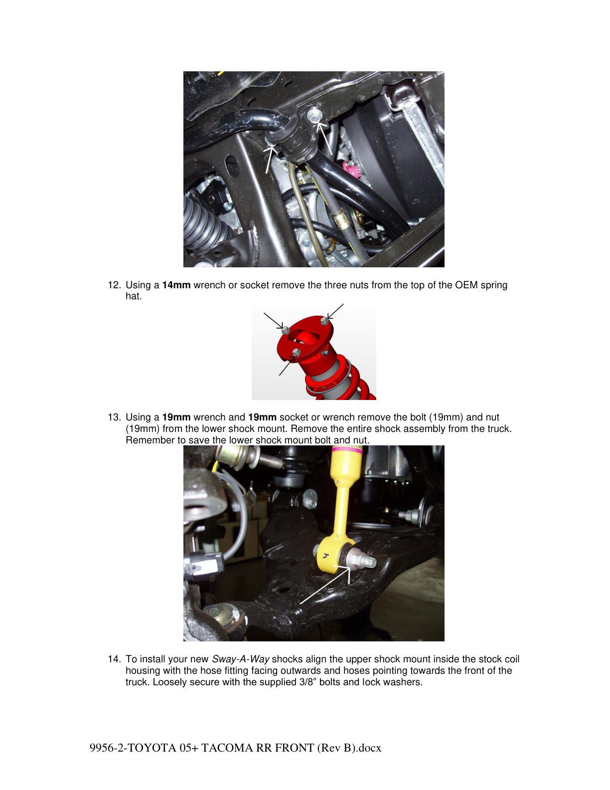 aFe 2.5in Front Coilover Kit w/ Remote Reservoir | Toyota Tacoma (05-17) (101-5600-15)