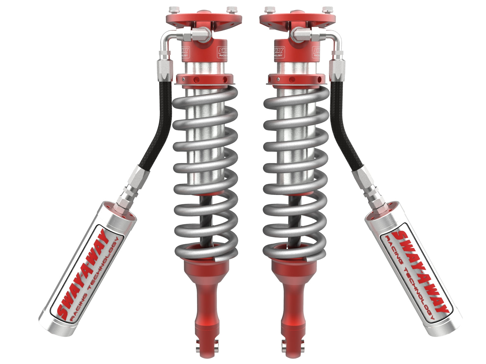 aFe Sway-A-Way 2.5in Front Coilover w/ Remote Reservoirs | Toyota Tacoma (05-22) / 4Runner V6 (03-09) (101-5600-19)