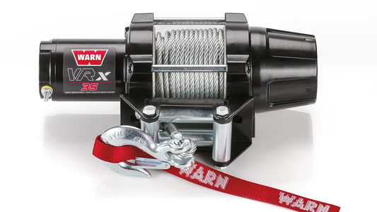 WARN 101035 VRX 35 ATV UTV Quad Winch 3500 Lb 50' 7/32 Cable Roller Fairlead