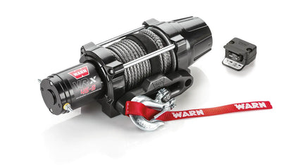 WARN 101040 VRX 45-S ATV UTV Quad Winch 4500 Lb 50' 1/4 Rope Hawse Fairlead