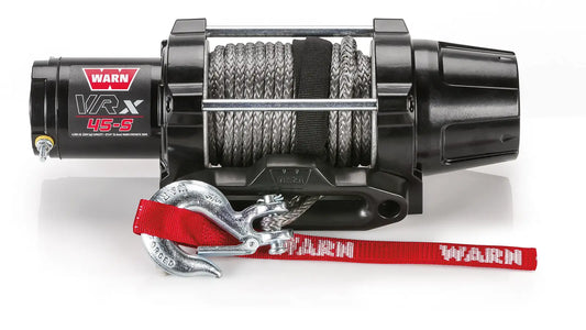 WARN 101040 VRX 45-S ATV UTV Quad Winch 4500 Lb 50' 1/4 Rope Hawse Fairlead