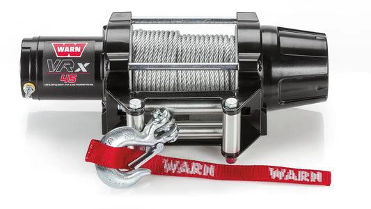 WARN 101045 VRX 45 ATV UTV Quad Winch 4500 Lb 50' 1/4 Cable Roller Fairlead